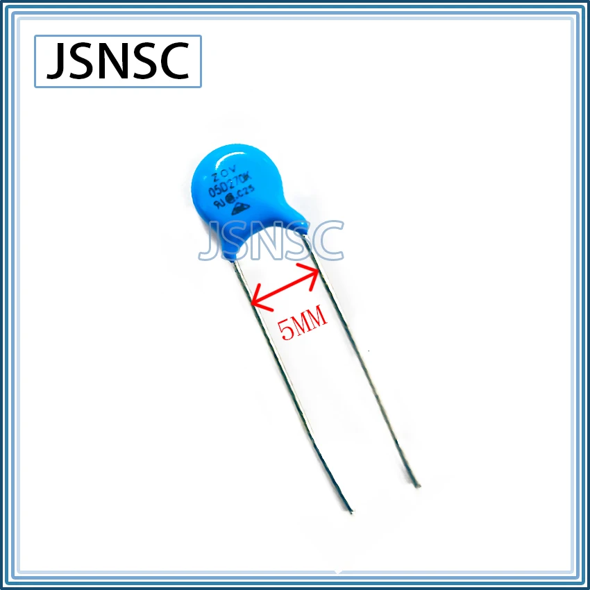 JSNSC Varistor 1000PCS 05D 05D180K 05D220K 05D330K 05D470K 05D560K 05D680K 05D101K 05D391K 05D431K 05D471K 05D511K 05D561K 5MM