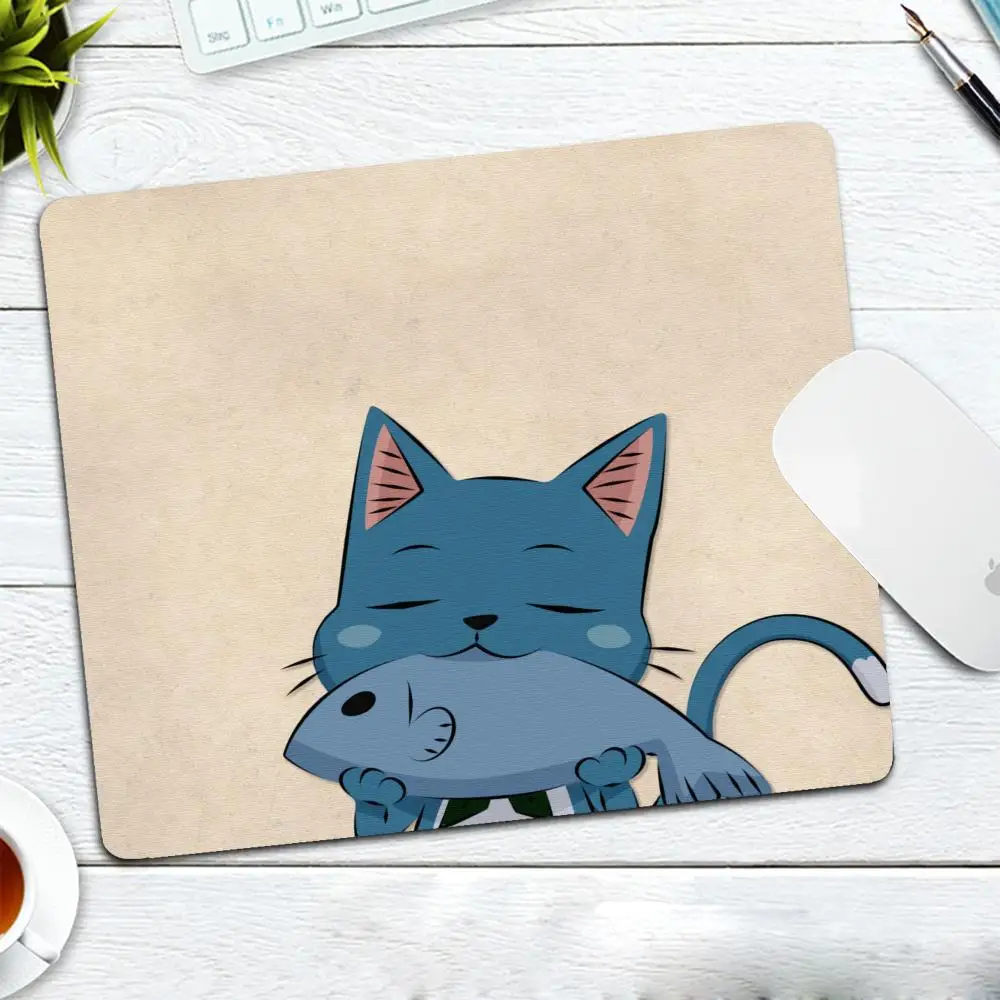 

Kawaii Cat Mouse Pad 40X45 Large Square Computer Office Game Table Mats Rubber Anti-slip Laptop Mousepads Small Desk Pads
