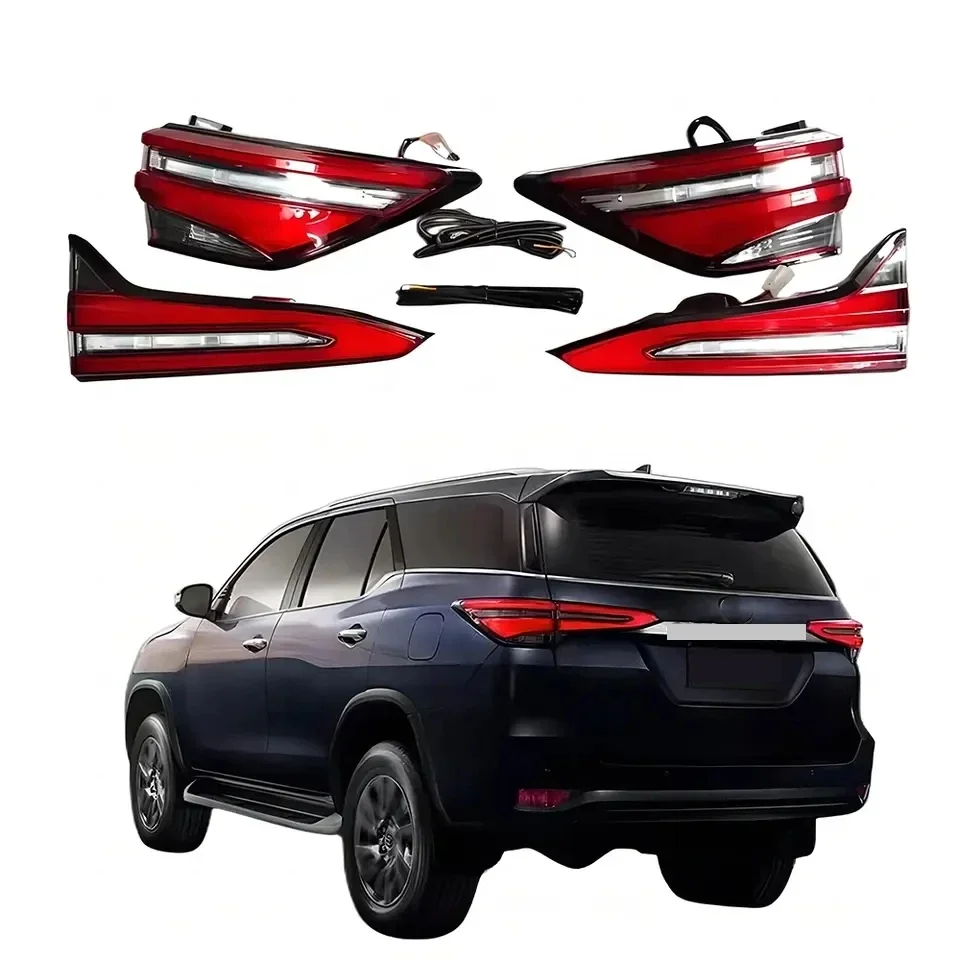 Car Accessories Rear Lamp Tail Light Brake Light Flow Tuning Lights For FORTUNER 2021-2023