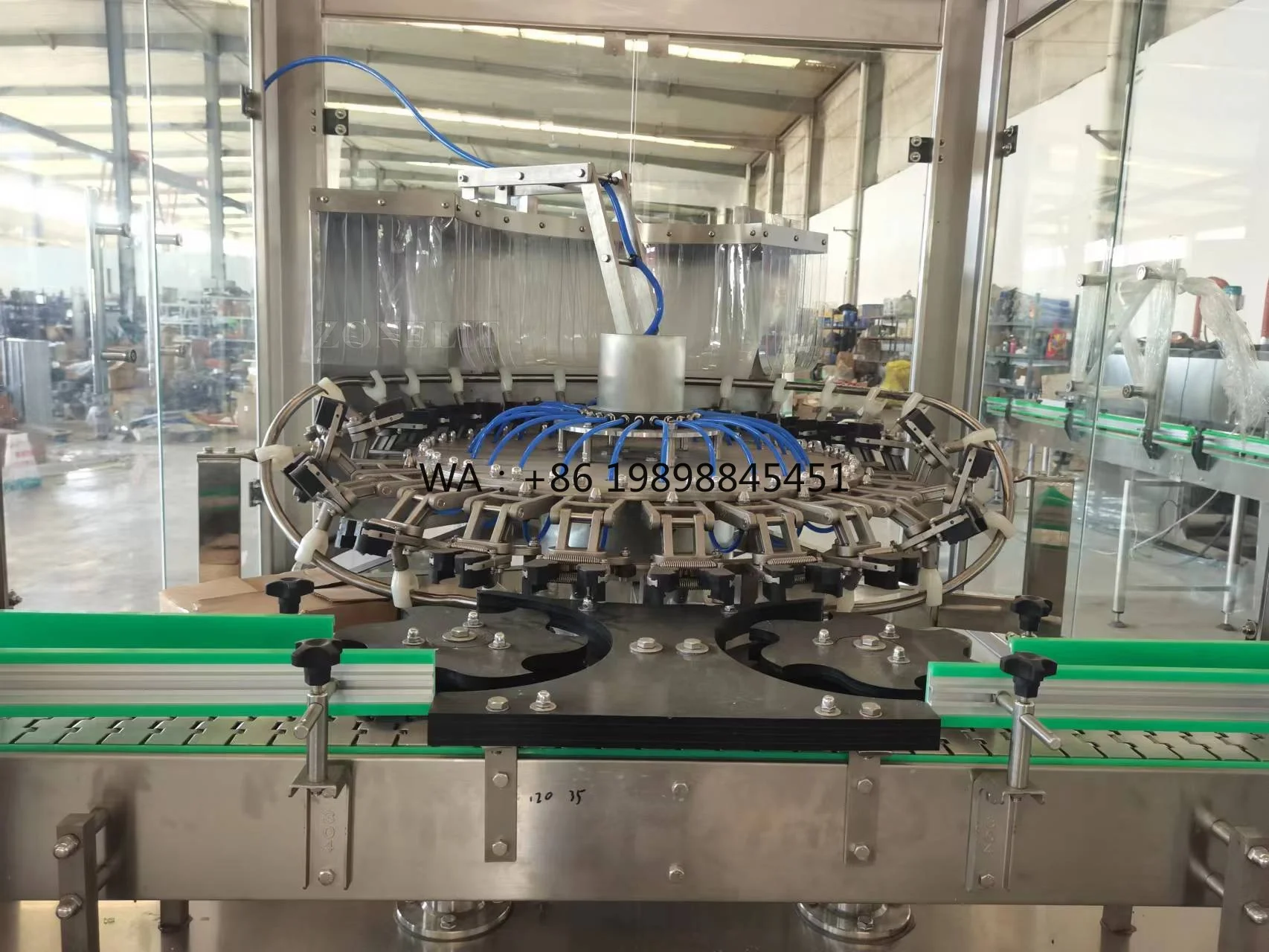 Washing Automatic Bottle Washer Washing Factory Price Rotary Wine Bottle