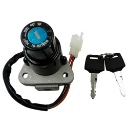 Motorcycle Ignition Switch Key Door Lock Fit for YAMAHA DT125 R/TZR 125/250 XT350/XT600 FZR400 TW200 TW225 XT225 TZR250 1SET