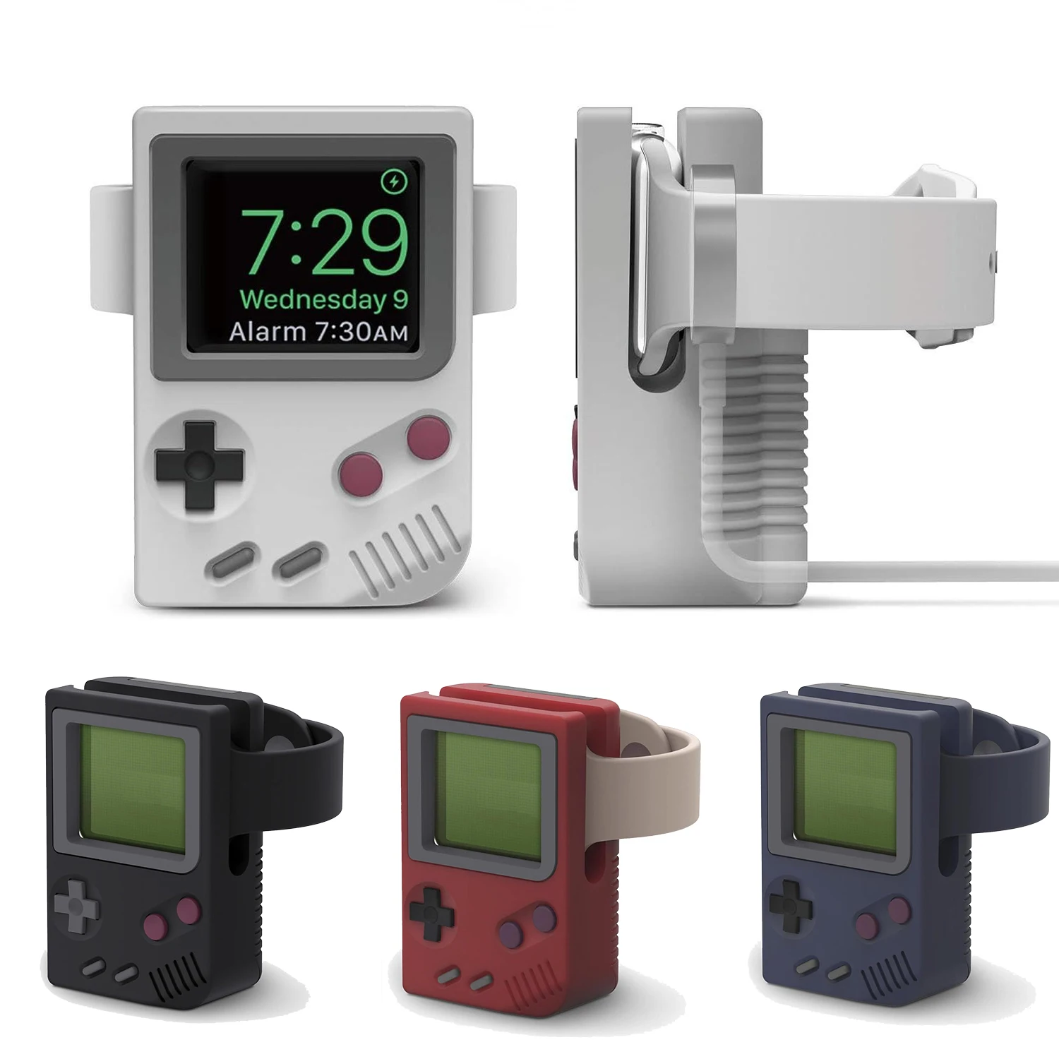 Retro Gaming Hub - Silicone Holder For iWatch Charger Stand