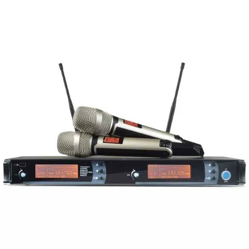 SKM9000 Wireless Microphone System Dual Channel for Stage KTV Wedding