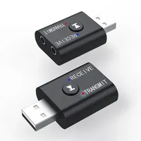 Aux Mini Wireless Bluetooth Receiver Adapter 5.0 Audio Transmitter Stereo Bluetooth Dongle Aux Usb 3.5 Mm for Laptop Tv Pc