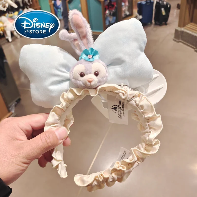 

Disney Duffy & Friends StellaLou Bunny LinaBell плюшевая повязка на голову-бант милый аксессуар для волос для тематического парка косплей