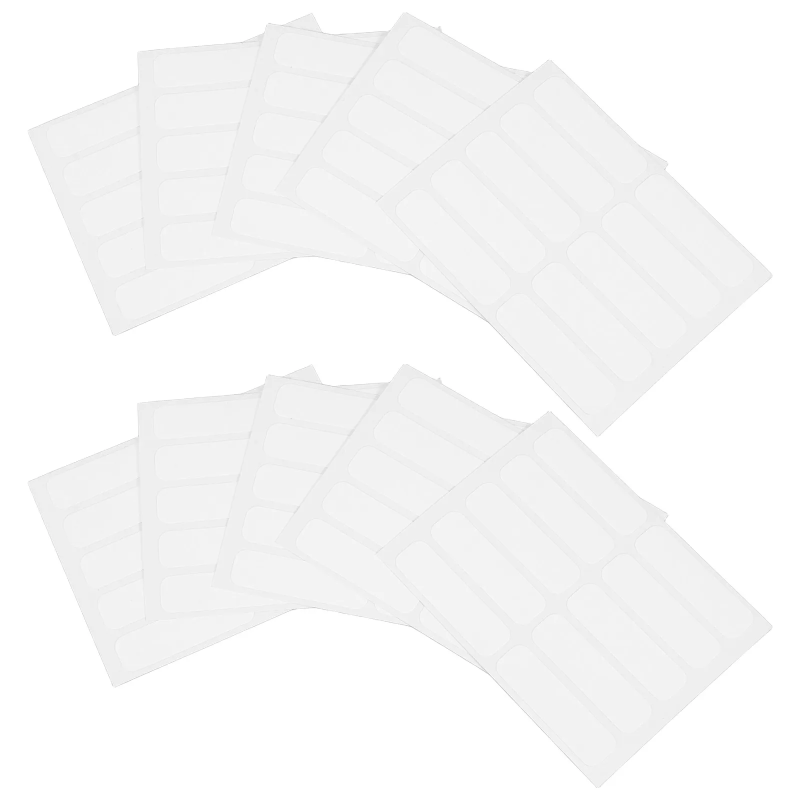 

100Pcs Fabric Self Adhesive Labels for Clothes Hand Writable Waterproof Laundry Tags Washable Clothing Labels Daycare Nursing