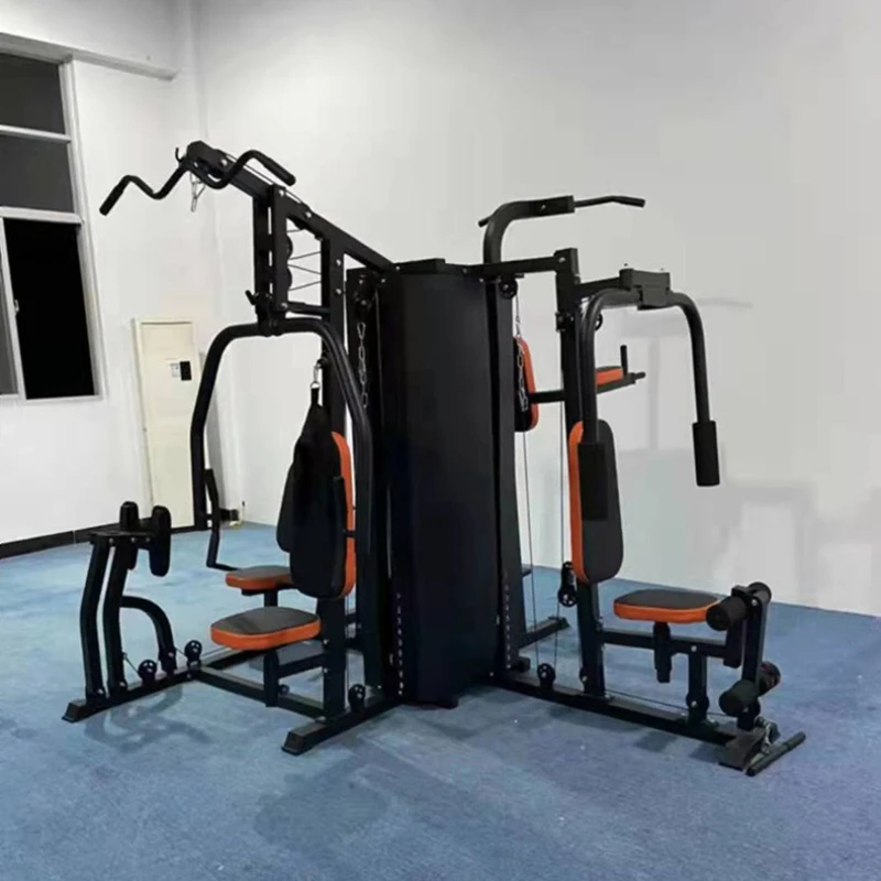 

Five-person station comprehensive trainer strength trainer combination fitness equipment indoor gym combination