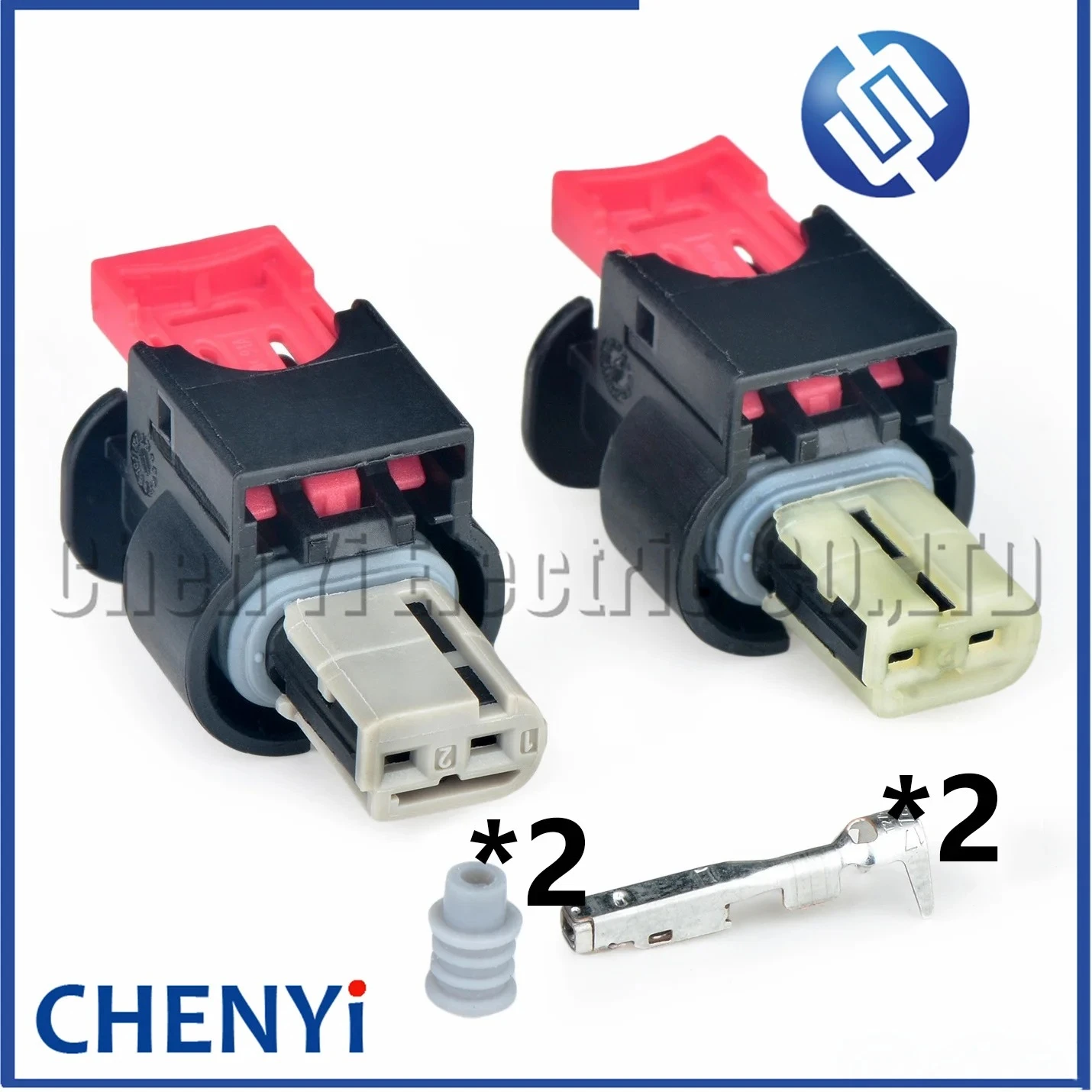 2 Pin Automotive waterproof connector buzzer horn wire harness Plug 35126365 35126363 15491547 2973781 33222138