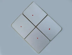 5pieces PZT5 piezoelectric ceramic sheet square ultrasonic sensor transducer wafer ultra-thin can be customized