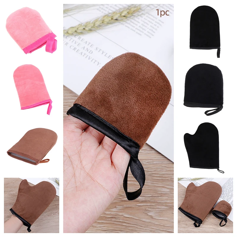 Self Applicator Tanning Glove Mitt 1pcs Reusable Body Face Back Tan Tools