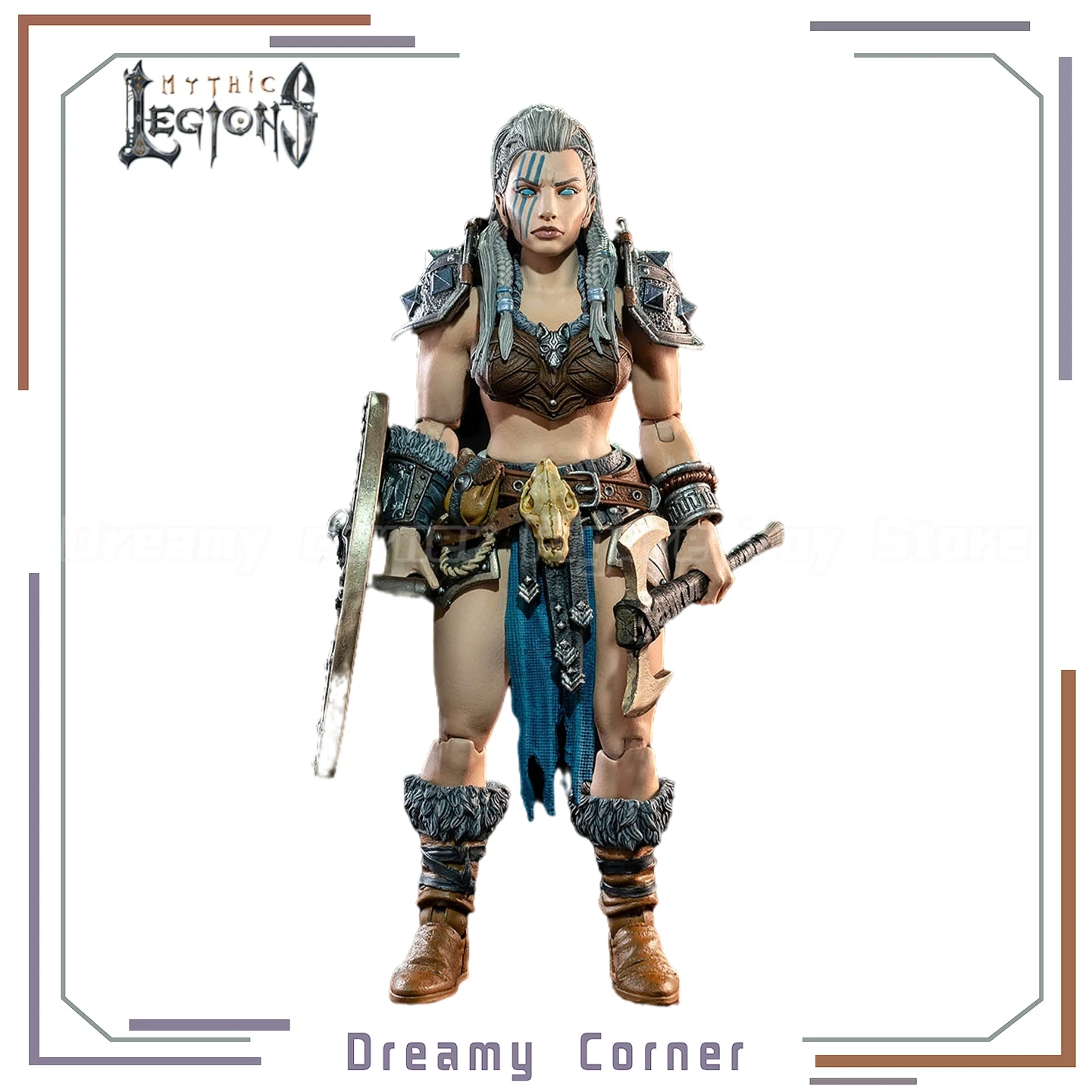 

【In Stock】Original Four Horsemen Studios Mythic Legions Rising Sons Neve 1/12 Action Figure Collection Model Gift
