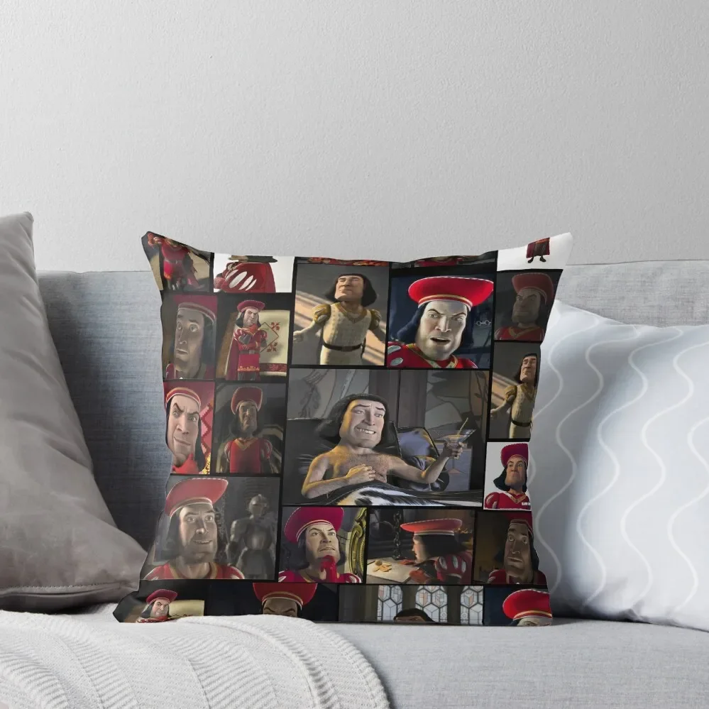 

Lord Farquaad Throw Pillow Marble Cushion Cover ornamental pillows for living room pillowcases for sofa cushions pillow