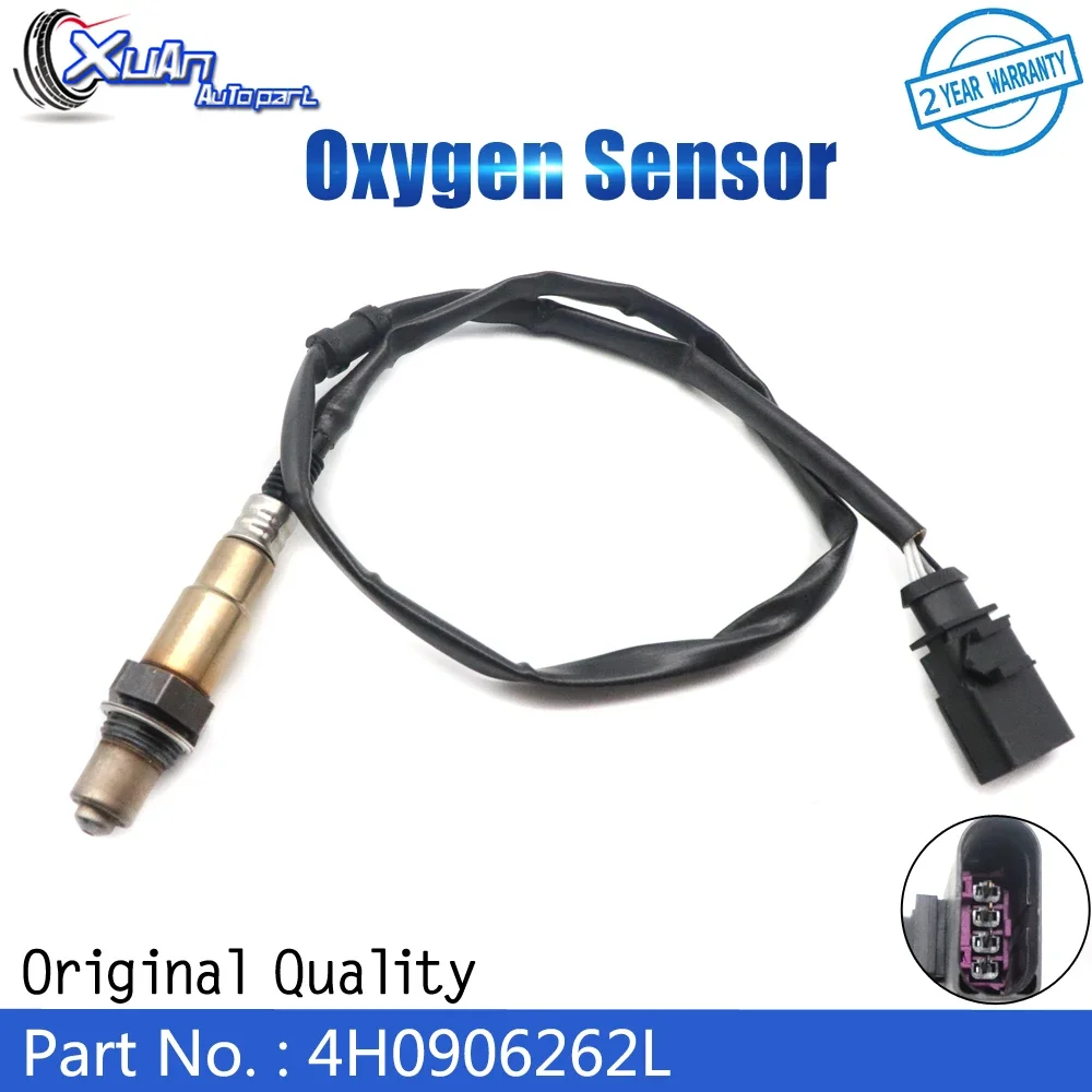 

XUAN Downstream Rear Air Fuel Ratio Lambda O2 Oxygen Sensor 4H0906262L for Audi S6 S7 S8 A6 A8 Q7 RS7 Volkswagen Passat CC