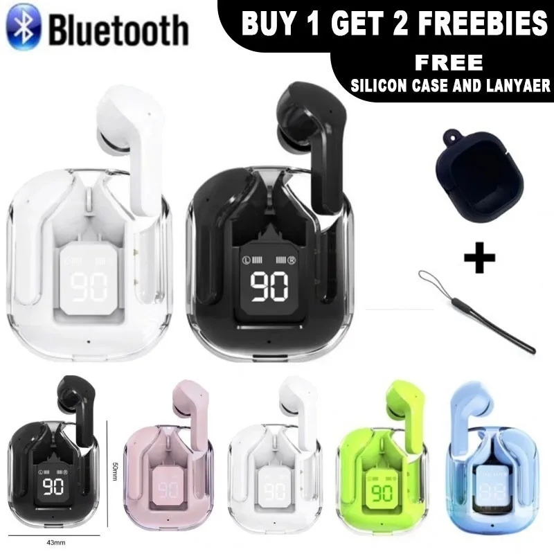 KY-2 TWS Bluetooth Earbuds Wireless 5.0 Sport Gaming Headsets Noise Reduction Earphone Mic Headphones with LED Display Earphones