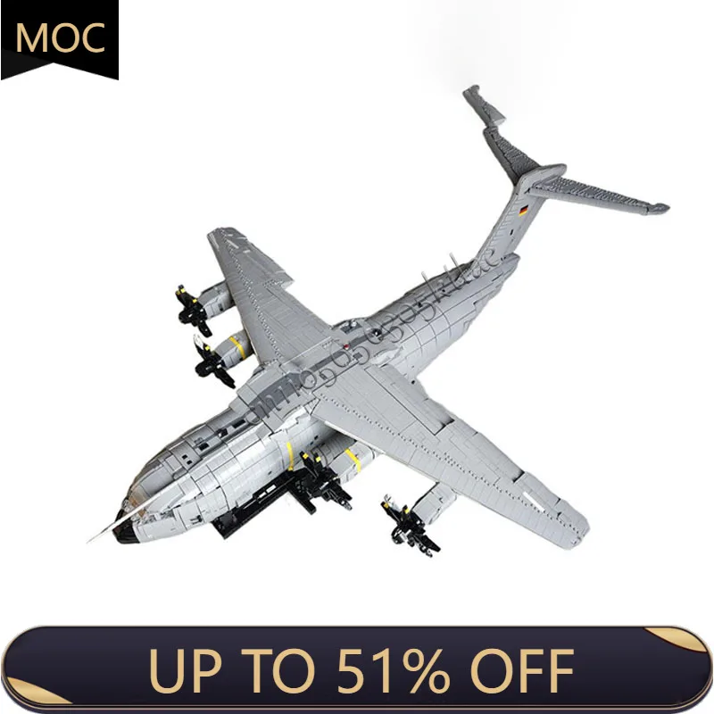 

NEW 9228 PCS MOC Airbus Manned Airplane MOC Building Block Model Custom Puzzles Technology DIY Assemble Puzzle Toys Kids Gifts