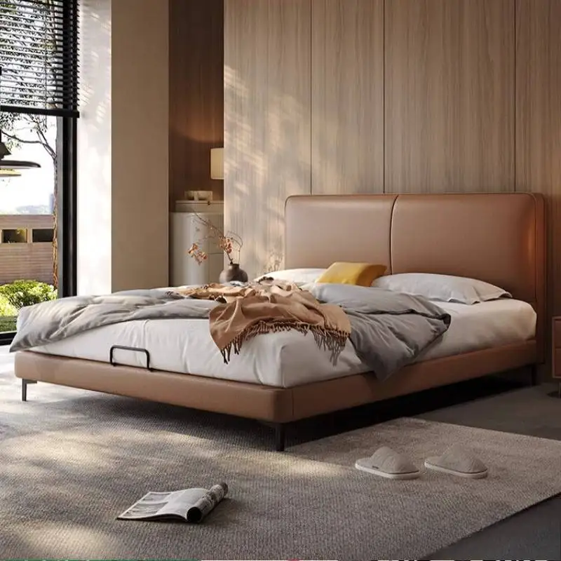 

Queen Size Mattress Bed Restaints Adult Decor Items Dressers Living Room Bed Boneless Household Solid Lit 2 Personnes Furniture