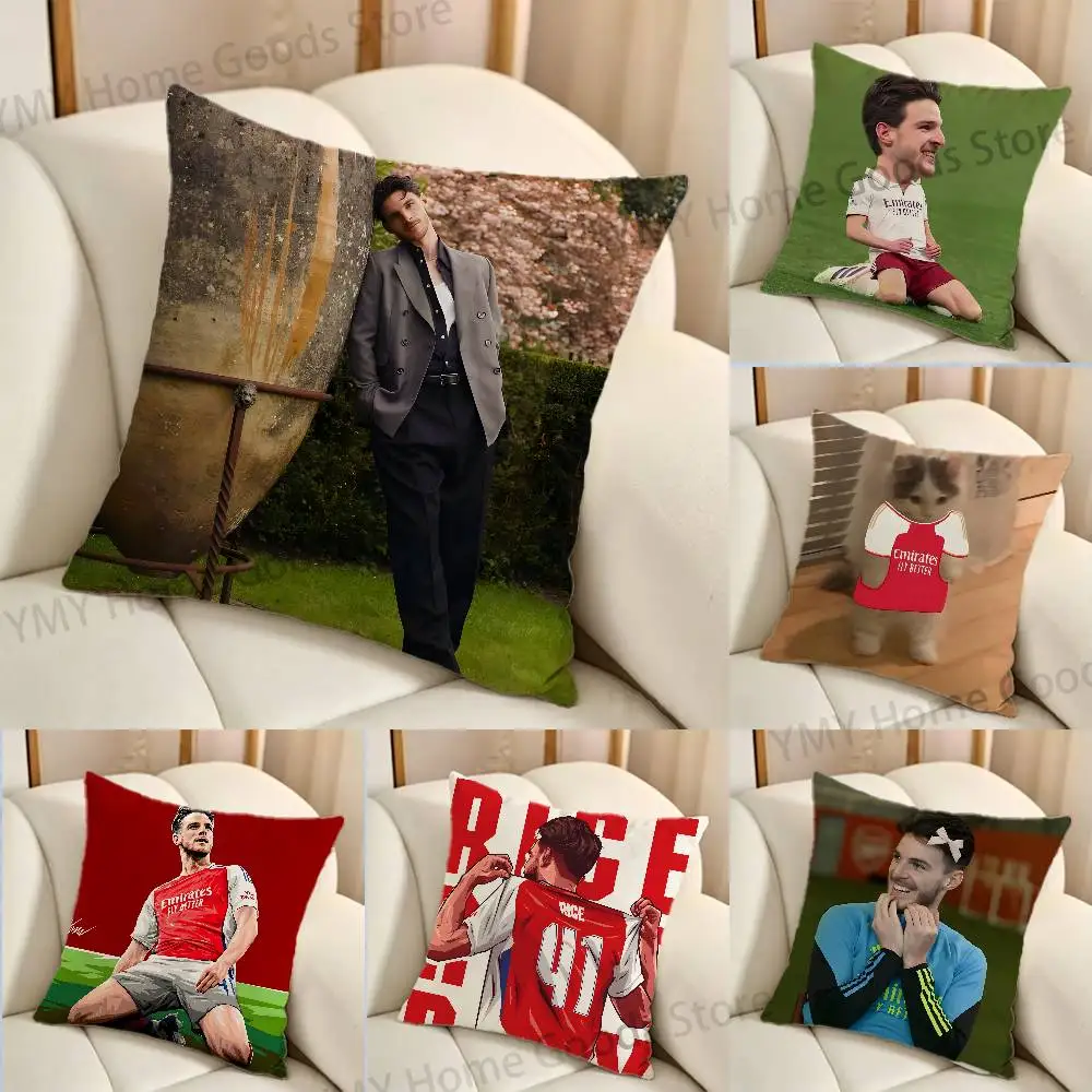 Ireland Football D-Declan Rice Gifts PillowCase Sofa Cushion Cover Suitable For Home Bedroom Room custom Decor