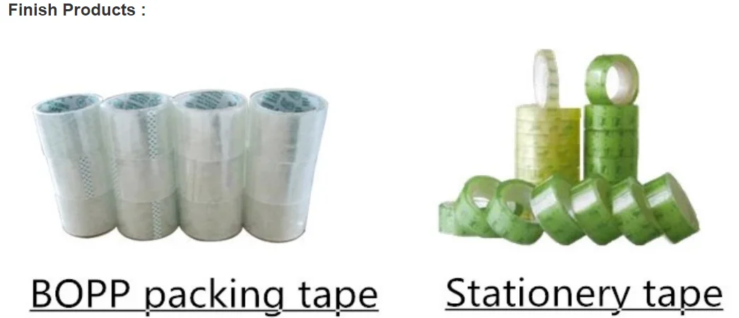 Transparentes BOPP-Klebeband, Jumbo-Rolle, zum Schneiden und Aufwickeln