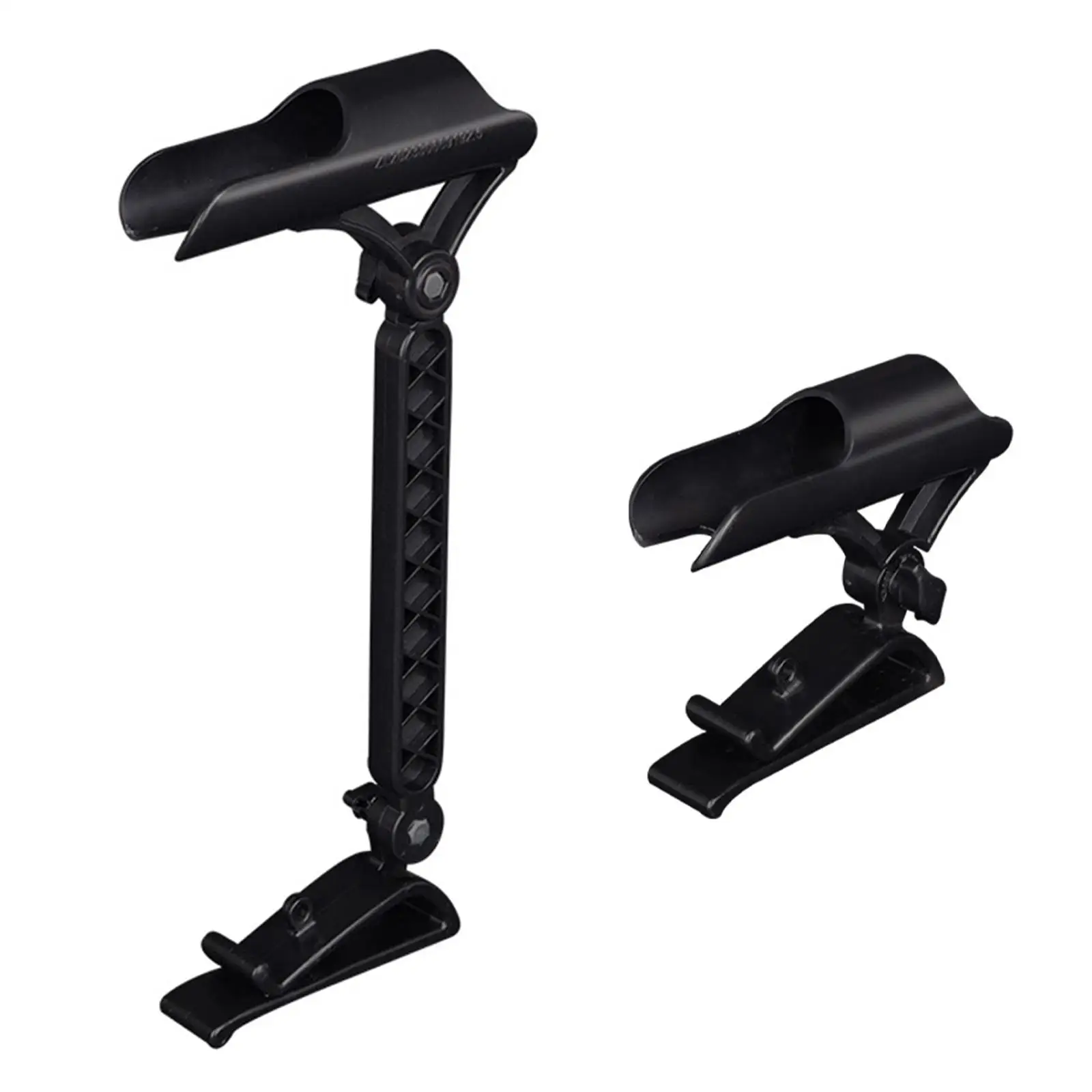 Bucket Rod Holder Clip Adjustable Fishing Rod Stable Support Organizer for Ice Fishing Tackles Kayak and Boat Use