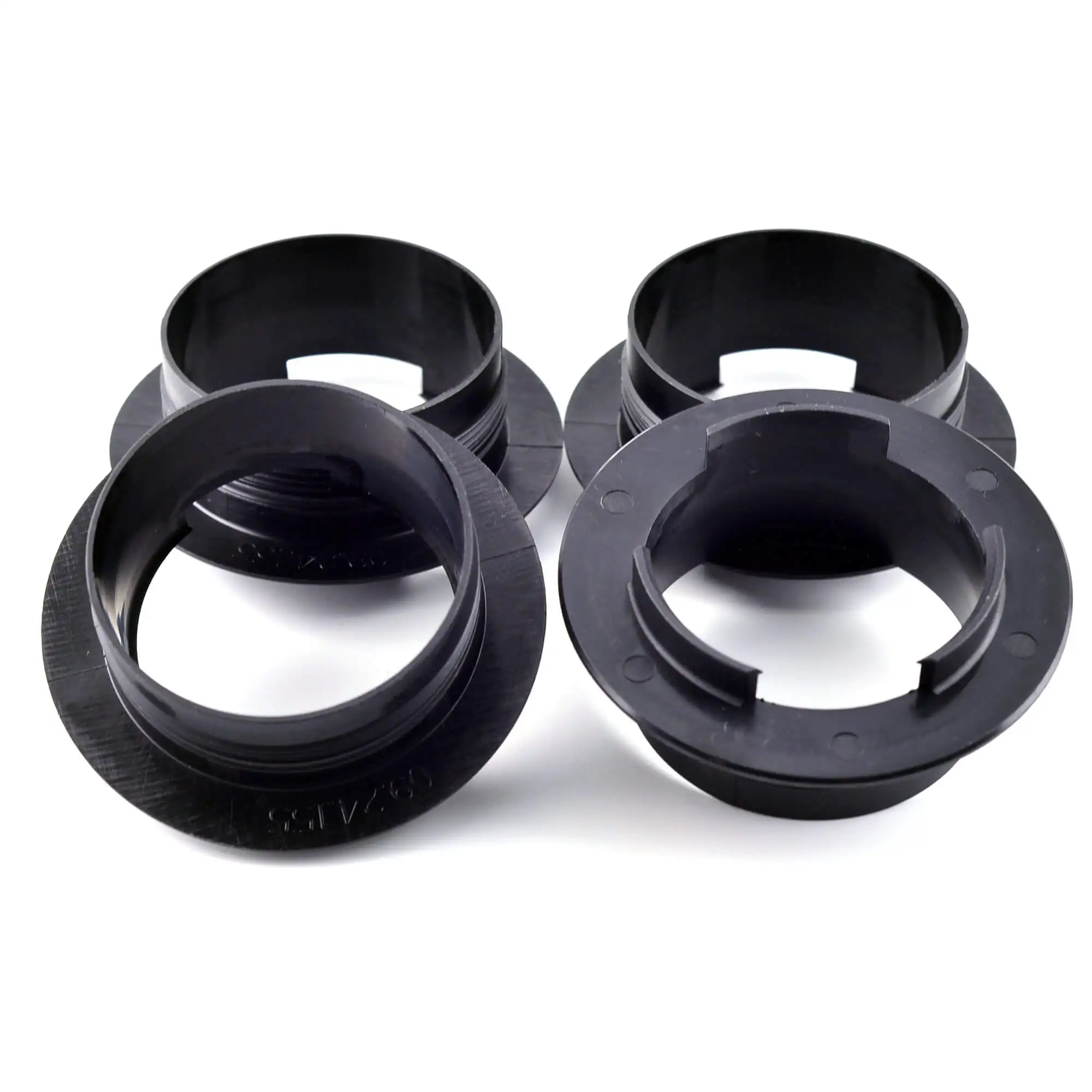 4pcs 96mm Wheel Caps Clip Ring Nylon For 09.24.155 Rim Center Cover Car Modification Styling Hubcap Interior Accessories Black