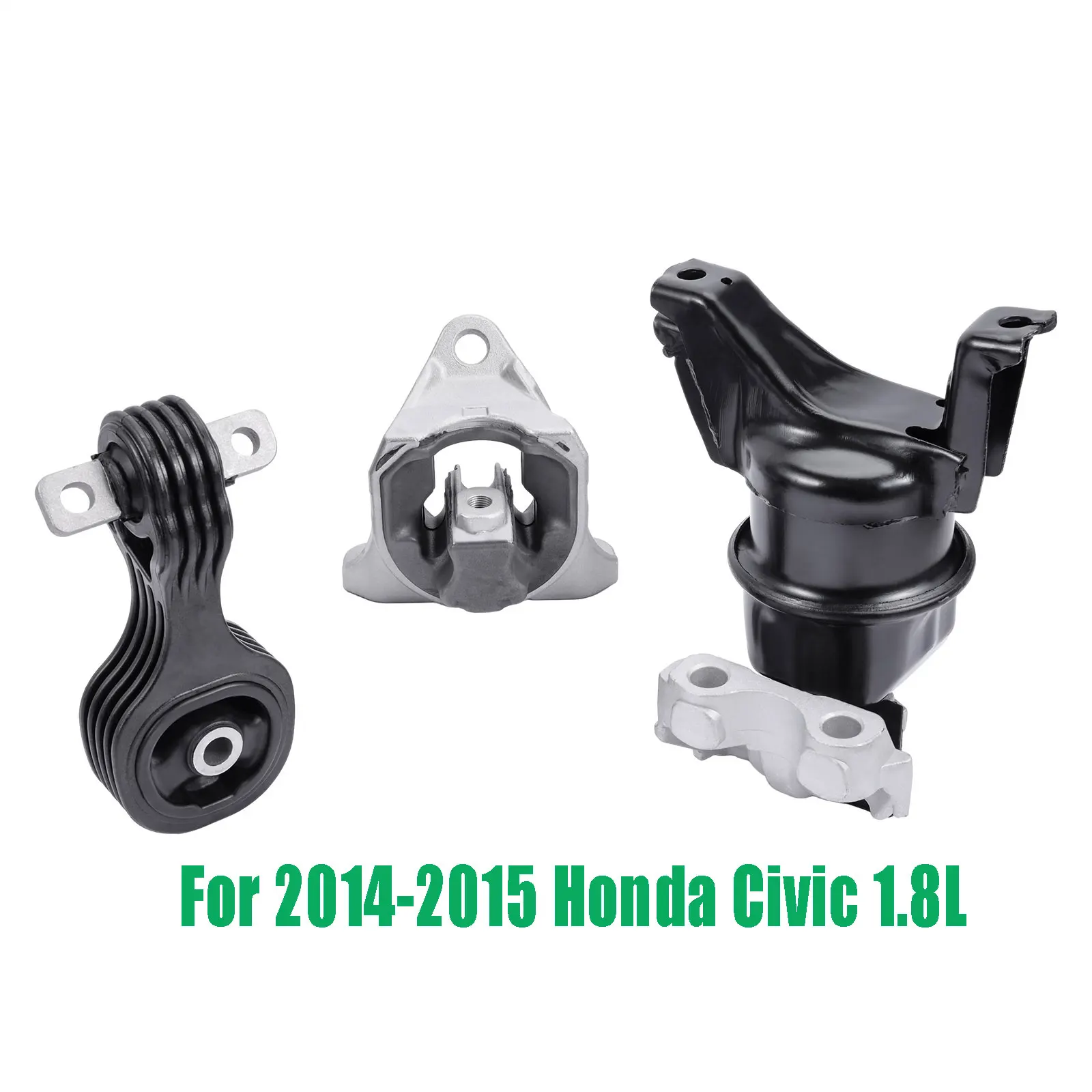 3pcs For 2014-2015 Honda Civic 1.8L engine mount kit