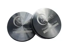 CAMDENT 98mm GR23 GR5 TC4 Grade Dental Titanium Disc CAD CAM Titanium Block Disk Material