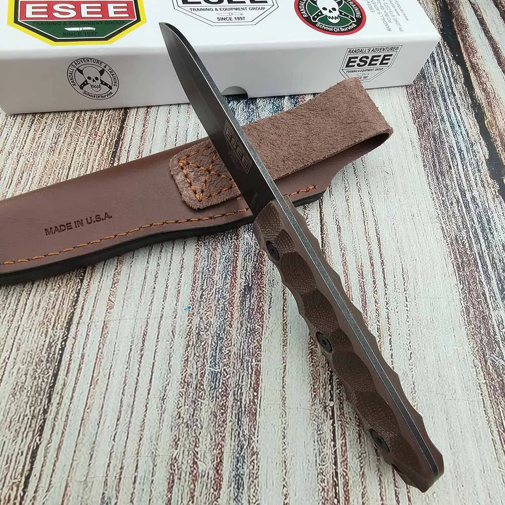 ESEE PR4 Fixed Knife Optional Separate Sheath Wilderness Climbing Trekking Camping Fishing Picnic BBQ Outdoor EDC Cutting Tool - view 5