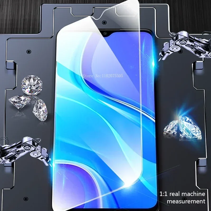 6PCS Tempered Glass For Xiaomi Redmi Note 11 12 Pro Plus 5G 10 Pro 9 8 11S 10S Screen Protector for Redmi 12C 10C 9C 9A 9T glass