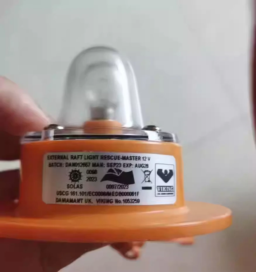 Imported Rescue Boat Position Light Lifeboat Navigation Lamp With Piston Part Essential For Safe Maritime Travel