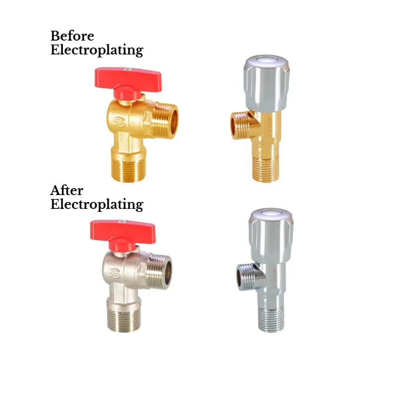 

Угловой кран из латуни 1/2" 3/4" с полным проходом и высокой пропускной способностью, шаровой запорный клапан для горячей и холодной воды и газовых водонагревателей