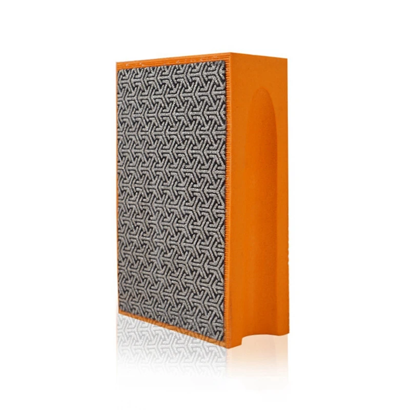 4-teilige Handpolierpads für Fliesen, Glas, Schleifblock, wie abgebildet, Stein, Marmor, Keramik, Schleifscheibe