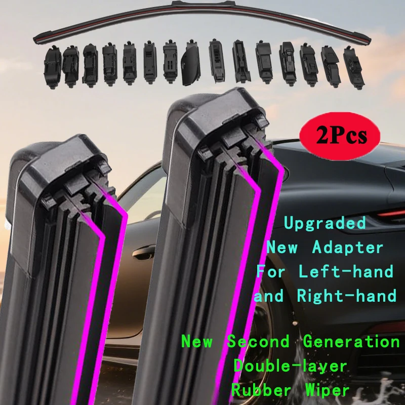 

For NISSAN CEFIRO III A33 1999 2001 2003 2005 2006 2007 Windscreen Windshield Brushes Accessories Front Washer Car Wiper Blade