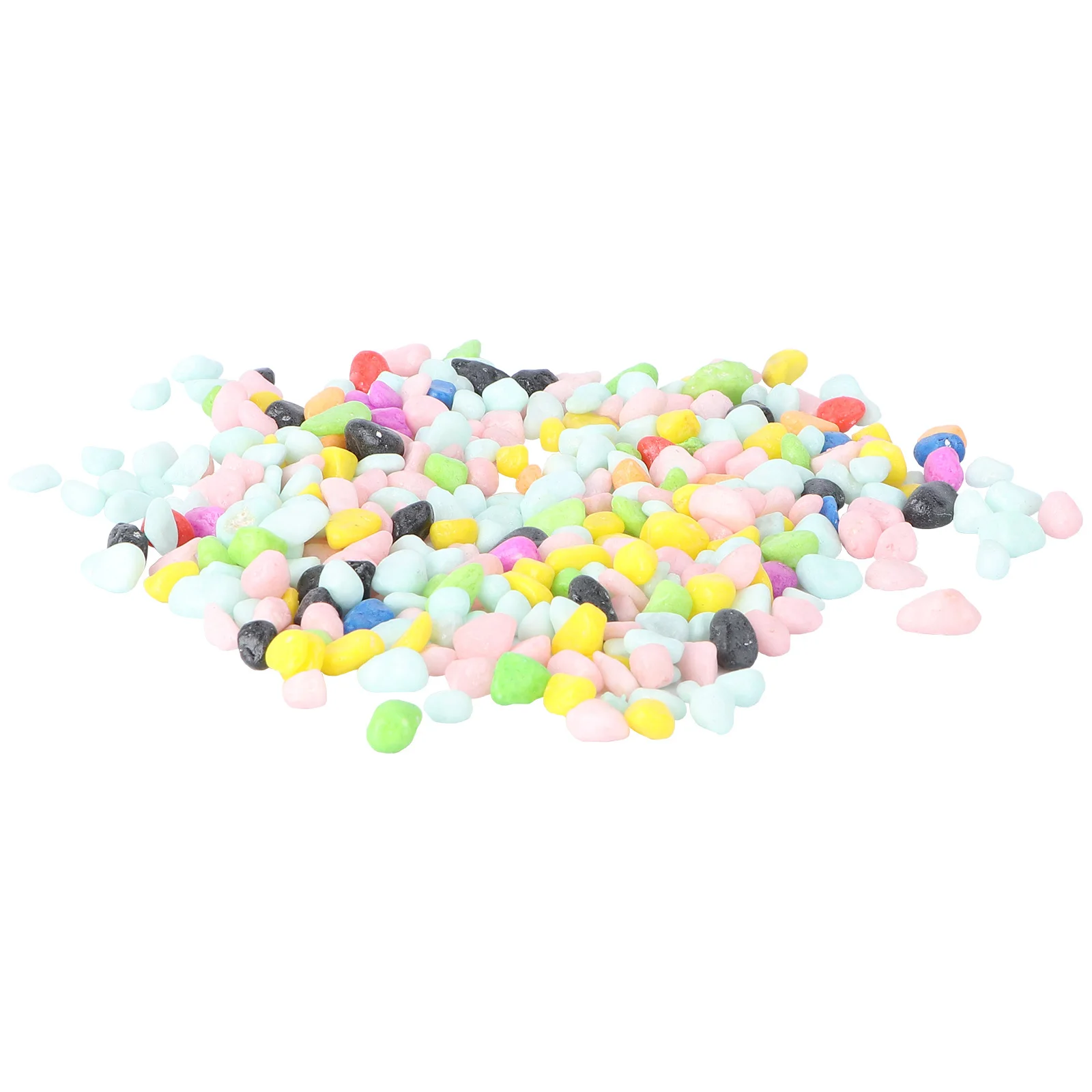 

1Pack Aquarium Pebble Colorful Stones Fish Tank Decoration Garden Landscaping Stones Plant Pot Pebbles Ornament