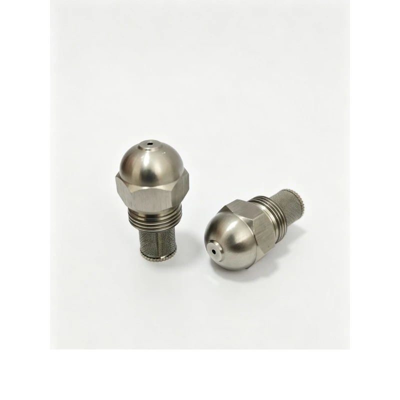 9/16'' 1/4'' Oil Nozzle Waste Oil Burner Stainless Steel Oil Mist Nozzle, Oil Atomizer Nozzle for Cooling Humidified