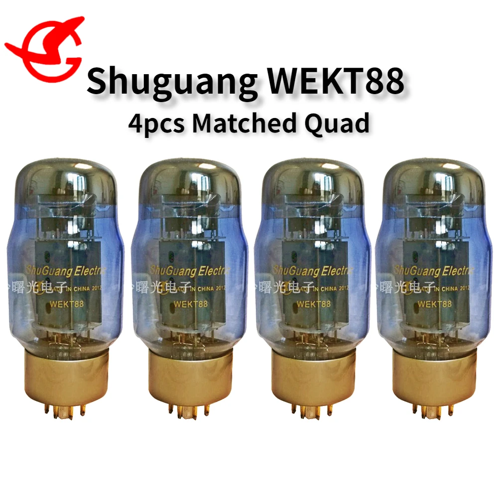 

Shuguang WEKT88 Vacuum Tube Replaces KT88-98 KT88-T KT120 Electronic Tube Amplifier HIFI Audio Amplifier KIT DIY Matched Quad