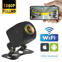 1080P Wireless Car Rear View Camera Wifi 170 Degree Hd Night Vision Wifi Reversing Camera 2.4 Ghz 12V/USB Cars Waterproof IP68