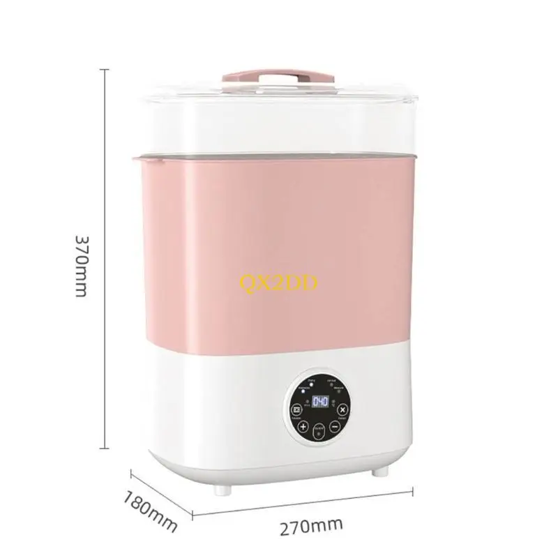 QX2D Tài liệu viết Máy tiệt trùng và sấy khô bình sữa đơn cho trẻ sơ sinh 110V Sưởi ấm an toàn cho người mới làm mẹ