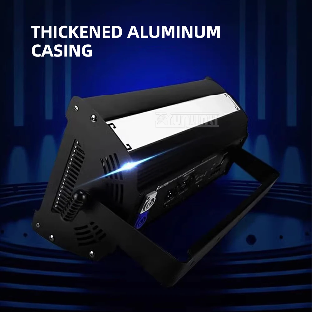 8-Segment LED Strobe Light with Color Transformation Optical Lens Linear Dimming for Stage Nightclub DJ Use