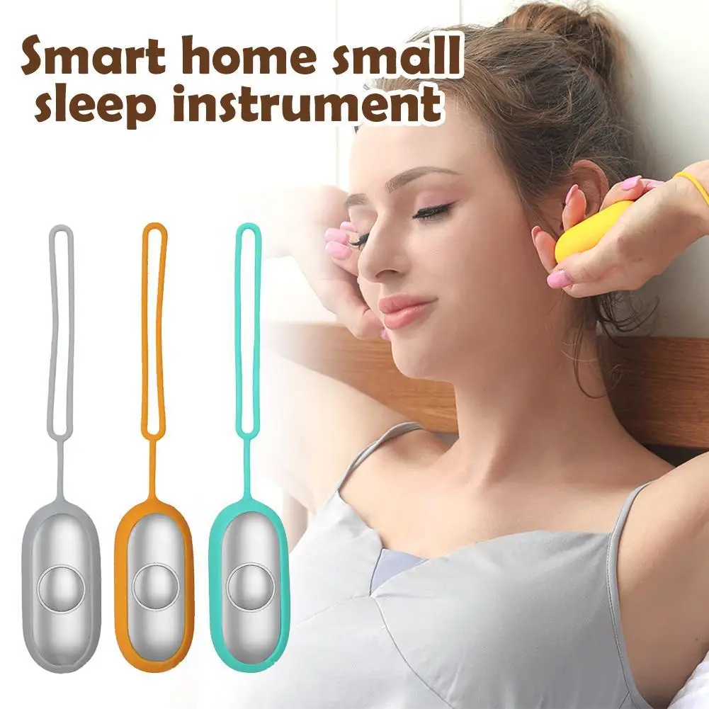 

NEW High-end Handheld Sleep Aid Device Micro Current Intelligent Sleep Devices With Sling Brain Massage Anxiety Stress Relief