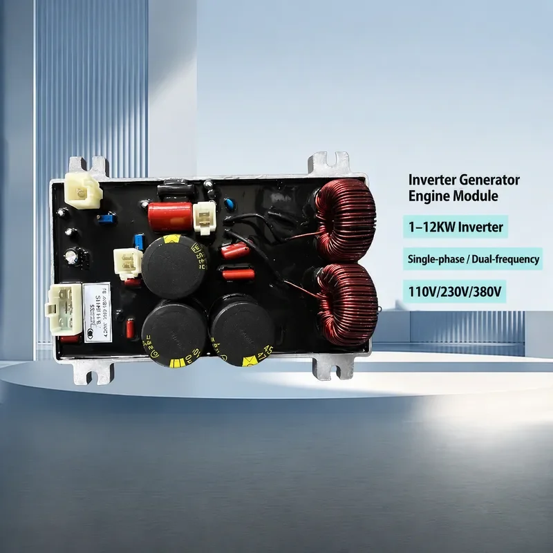Digital Inverter Generator Control Module 1-12KW Simple Welding Machine Segmented Control Through Accessories