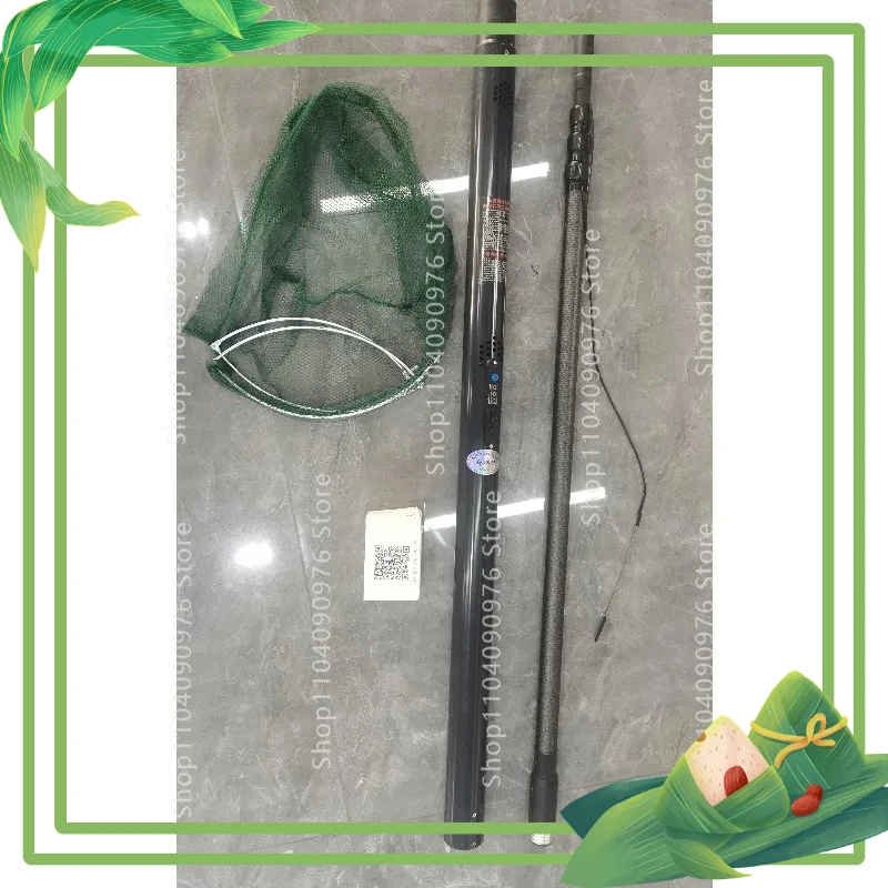 2025 New 4.2M Electric Automatic Telescopic Fishing Net 5000 9000W Aluminum Alloy Ultra Light Fishing Gear