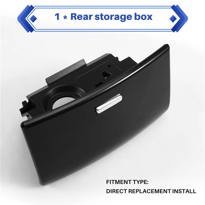 

【Price Drop !!】Rear Storage Box For Ford Edge 2015-2018 Rear Glove Box Rear Ashtray Armrest Rear Cover