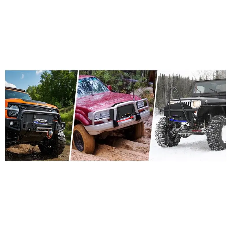 A56P-Secure Fit UV& Weather Resistant Winch Cover For 9500-12000 Lbs Heavy Duty Winches- Ideal For Outdoor Applications Countera