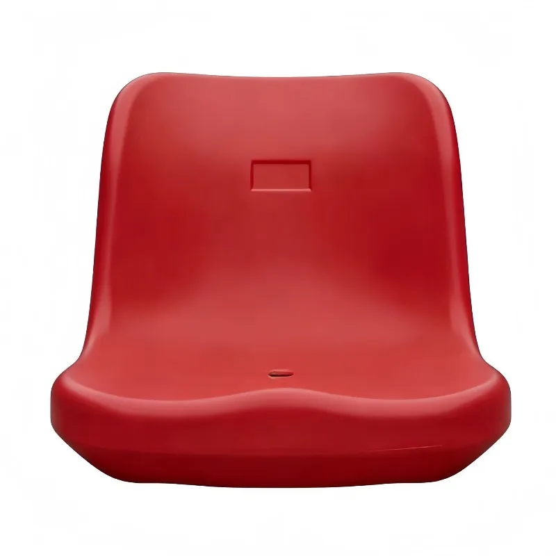 Stand seat Stadium hollow blow molding chair, mobile electric telescopic stand cement step fixed row chair
