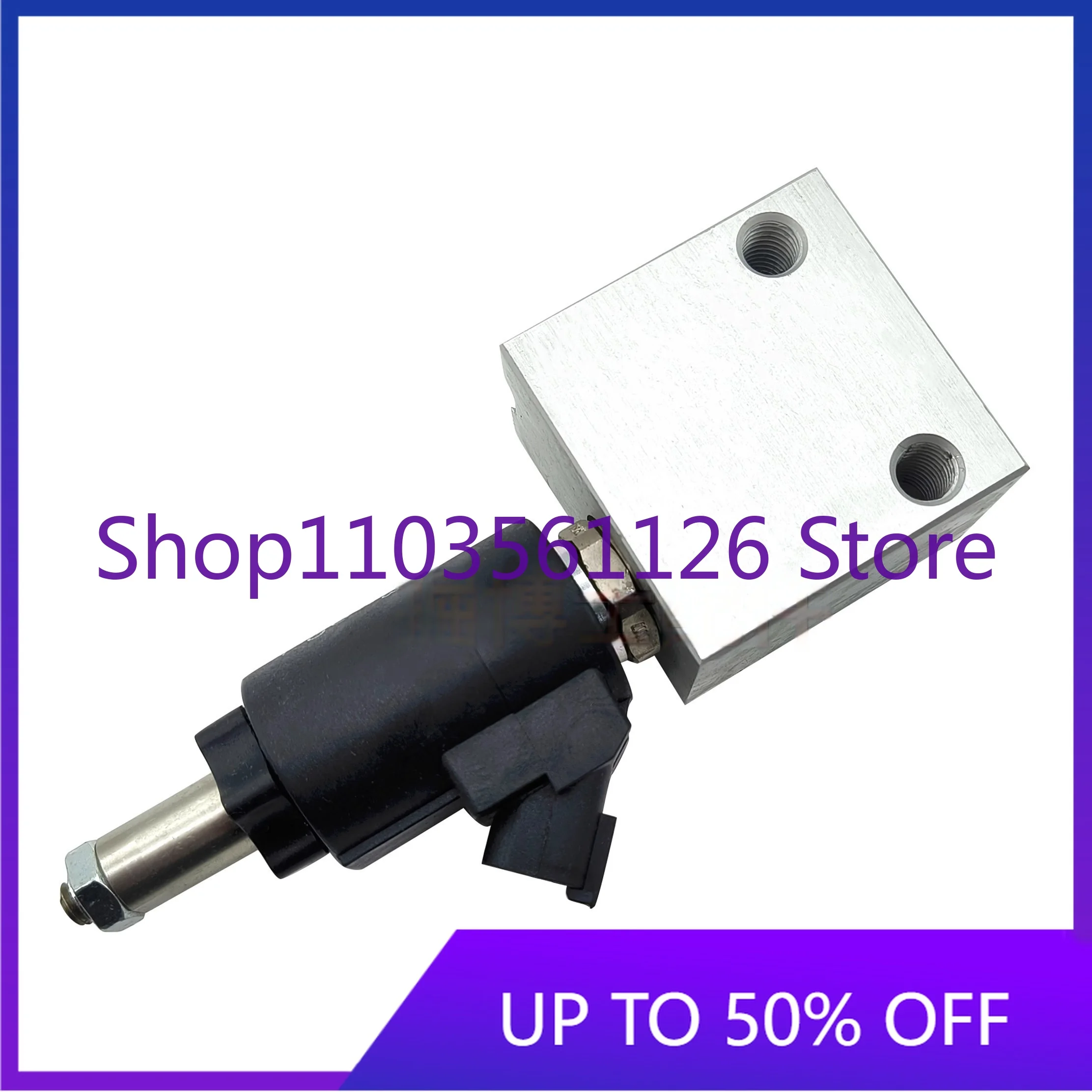 Hydraulic Pump Fan Motor Solenoid Valve for Excavator SDLG EC360 460 480 - Replacement Accessories for Heavy Equipment