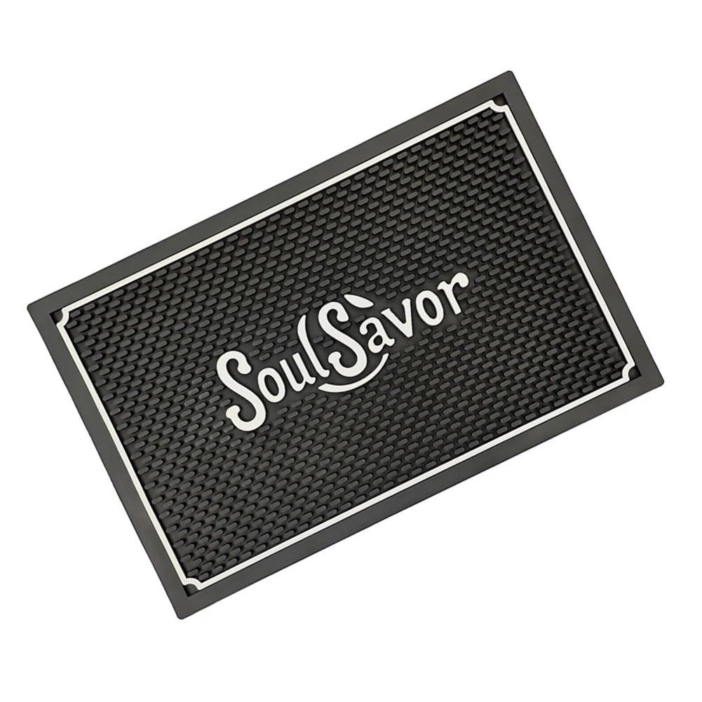 Silicone Coffee Bar Mat for Countertop Use Designed to Organize Coffee Essentials Resists Spills and Allows Quick Cleaning