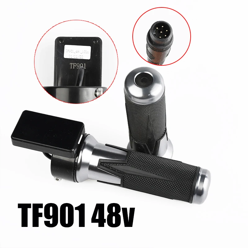 TF901/TF500  48V Scooter Speed Control Twist Throttle Grip Kit with LCD Display Ebike Conversion Accessories For Kugoo M4