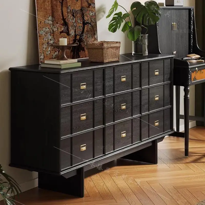 

Шкафчик большой емкости для спальни, американский свет, роскошный комбинированный шкаф для хранения в гостиной