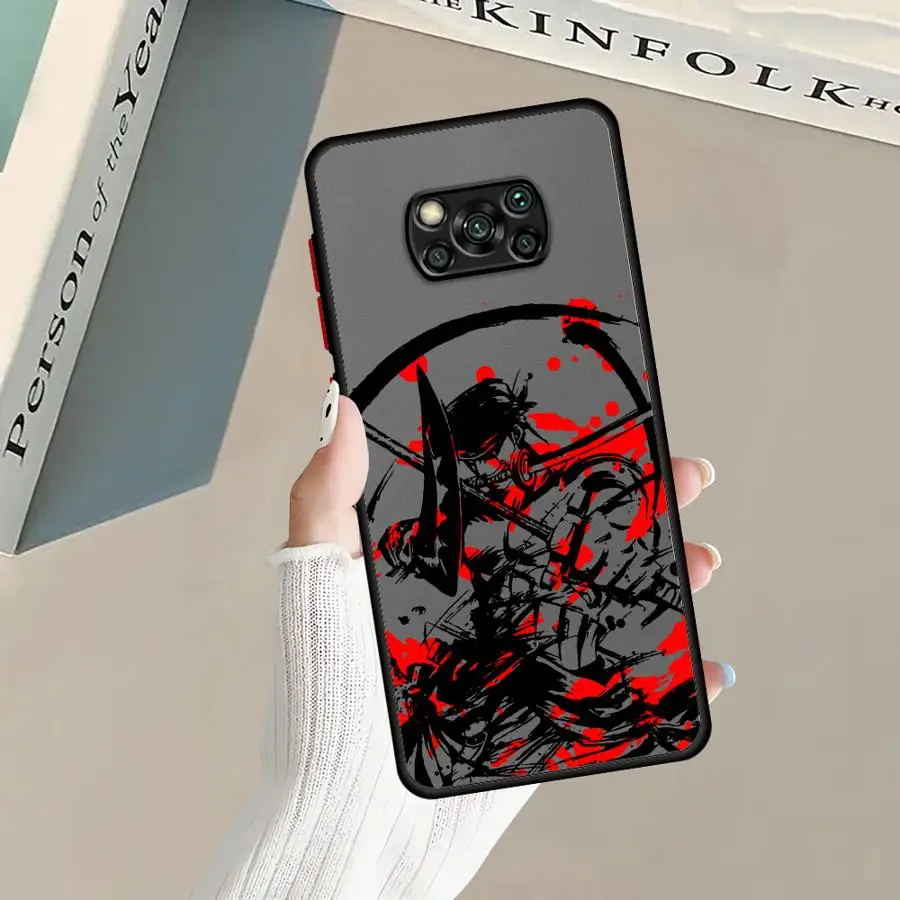Capa para xiaomi poco c50 f3 x3 nfc c51 m5s c40 x3 x4 x5 pro capa traseira do telefone anime uma peça legal