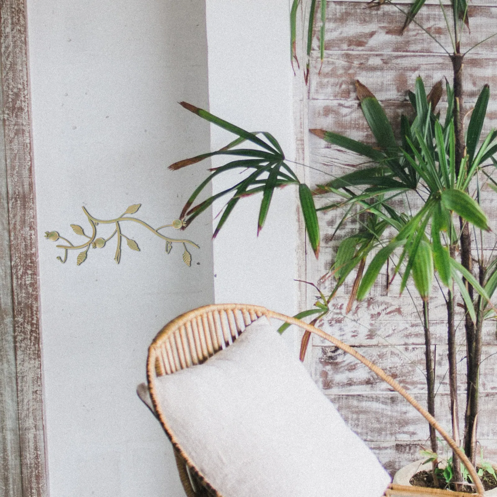 1Pcs Gantungan Dinding Besi Se - Home Decor Organizer ulasan dan harga